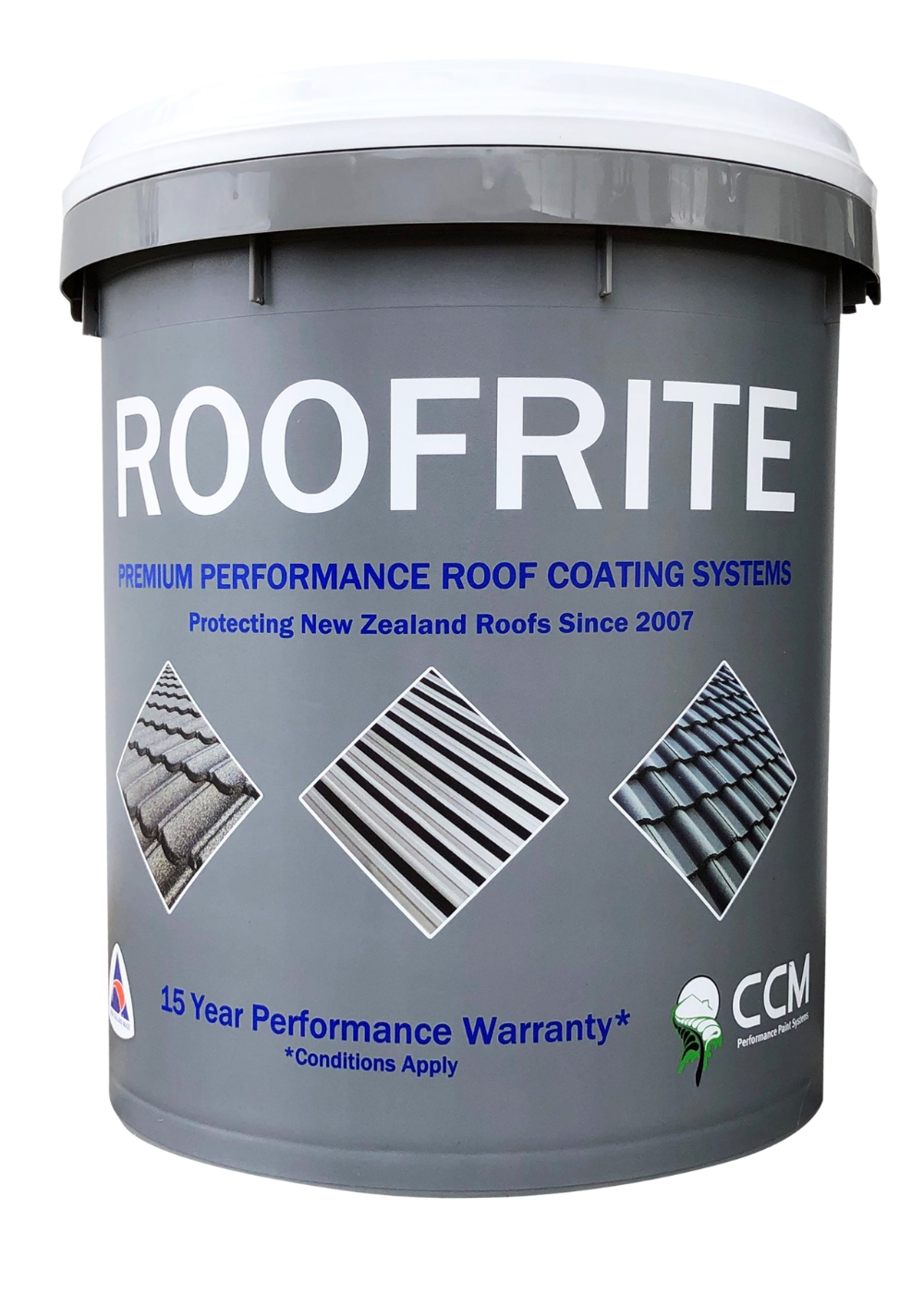 Roof coating system bucket